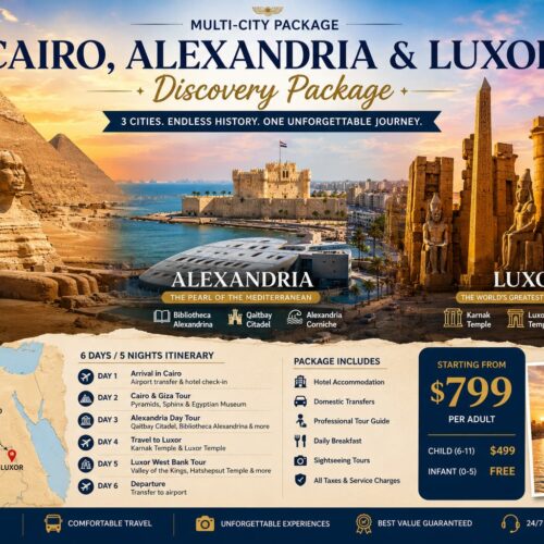 Cairo, Alexandria & Luxor Discovery Package